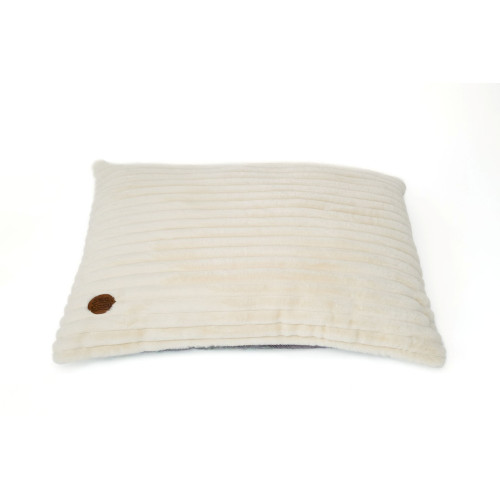 Snug & Cosy Alaska Faux Fur Lounger Ivory 90cm