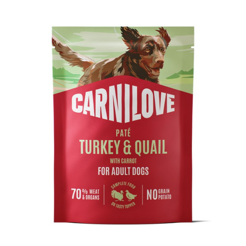 Carnilove Pouch Turkey & Quail With Carrot 300 Grams