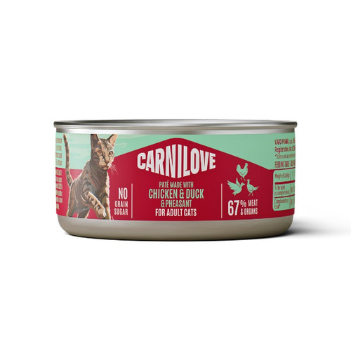 Carnilove Cat Chicken Duck & Pheasant Tin 100 Grams 