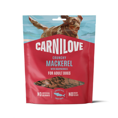 Carnilove Treat Mackerel & Raspberries 200 Grams