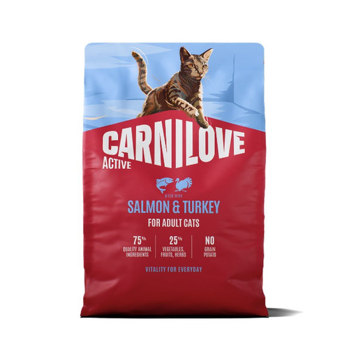 Carnilove Cat Active Salmon & Turkey