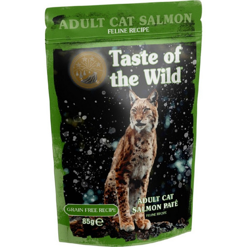 Taste Of The Wild Cat Salmon Pate Pouches 12 Pouches Per Pack 