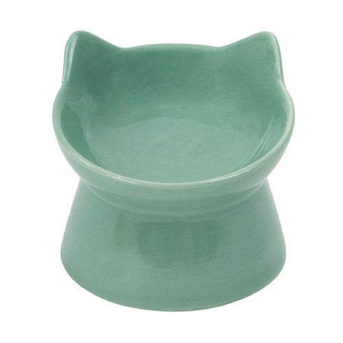 Ancol Raised Cat Feeder Sage Green