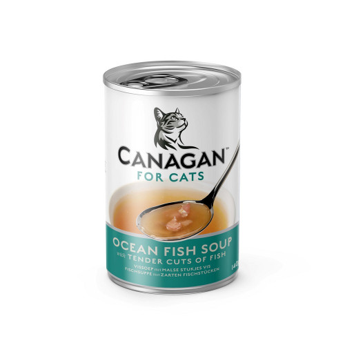 Canagan Cat Ocean Fish Soup 12 Cans X 140G