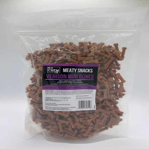 Mini Bones Venison 1Kg