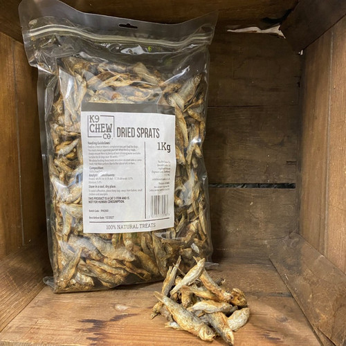 K9 Dried Sprats for dogs 