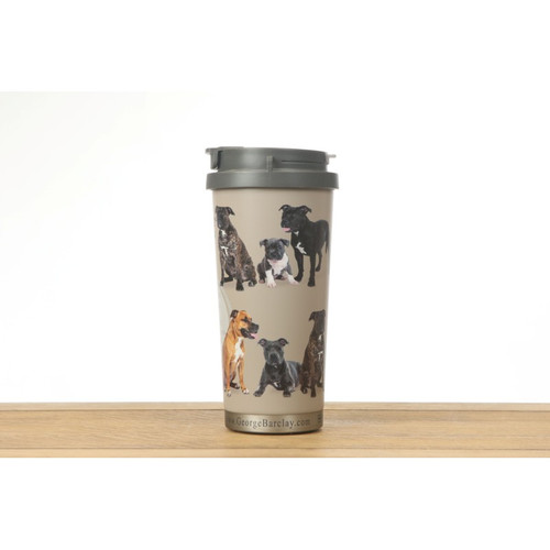 Insulated Drinks Tumbler Staffy Bull Terrier - Perfect Dog Lovers Gift