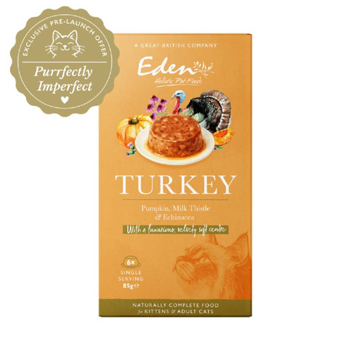 Eden Feline Feast Turkey & Pumpkin 6X85G
