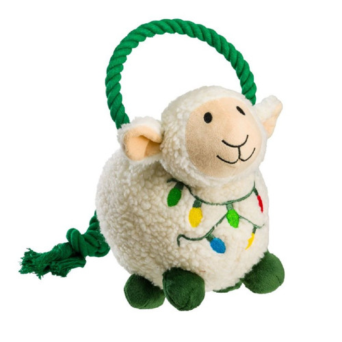 House Of Paws Fleece Navidad Sheep Christmas Dog Toy