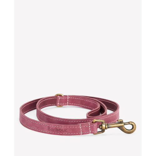 Barbour Pink Leather Dog Lead Barbour Pink Leather Dog Lead
