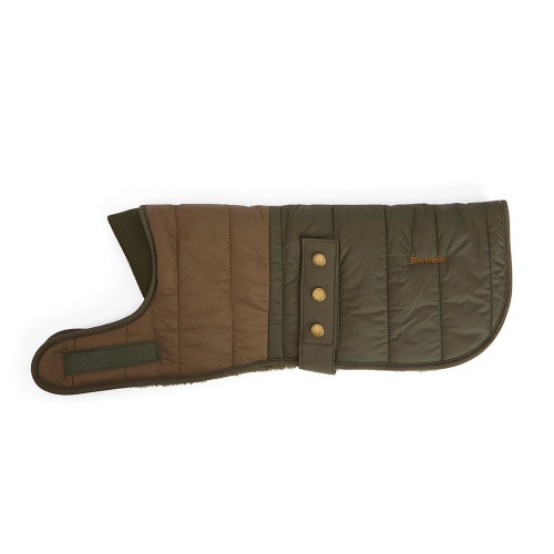Barbour Brampton Quilted Dog Coat Olive