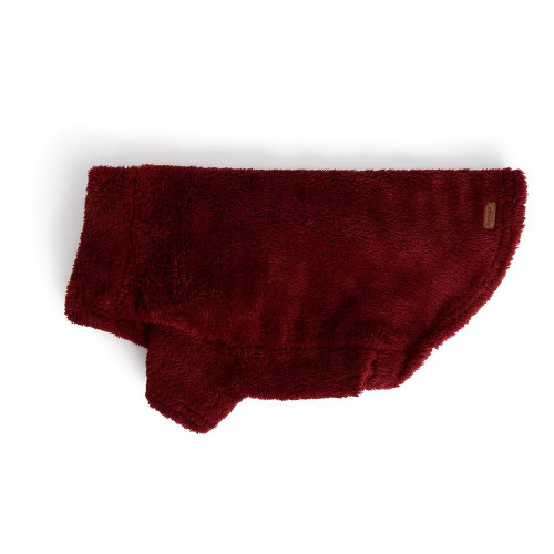 Barbour Brampton Quilted Dog Coat Red