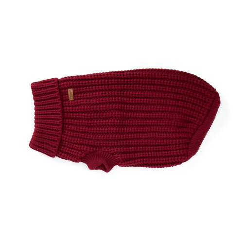 Barbour Saltburn Dog Jumper Red