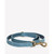 Barbour Blue Leather Dog Lead