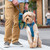 Dog Copenhagen Trail Lead Blue Large