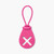 dog copenhagen poo bag holder pink