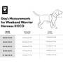 Hurtta Weekend Warrior Harness II ECO Raven Hurtta Weekend Warrior Harness II ECO Raven