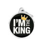 I'm The King ID Tag