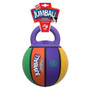 GiGwi 'Jumball ' Basketball Ball with rubber handle Multi