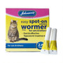 Johnsons Easy Spot-On Wormer for Cats & Kittens