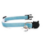 ZACAL Kitten Collar Baby Blue Velvet