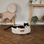 Scruffs Cat Bed Helsinki Oatmeal Beige 45cm