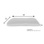 Scruffs Harvard Memory Foam Mattress Graphite Grey Large