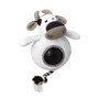 House of Paws Cow Cord Toy with Spiky Ball