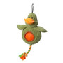 House of Paws Duck Cord Toy with Spiky Ball