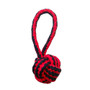 Happy Pet Nuts for Knots Ball Tugger Red & Black