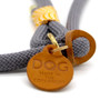 DOG Honey & Charcoal Rope Slip Lead