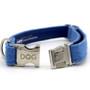 DOG Teddy Blue Cobalt Tweed Collar