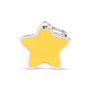 Big Yellow Star ID Tag