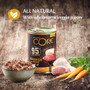 Wellness CORE 95% Chicken & Duck with Carrots Grain Free Wet Dog Food - 6 x 400g