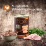 Wellness CORE Adult 95% Turkey with Kale Grain Free Wet Dog Food - 6 x 400g