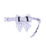 Little Ginger Sailor Bow Tie Lilac Retro Check