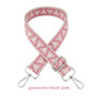 Little Ginger Bag Strap Geometric Pink