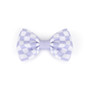 Little Ginger Bow Tie Lilac Retro Check