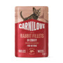 Carnilove Cat Pouch Rabbit With Marigold Kitten Gravy 85 Grams
