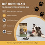 Boil & Broth Beef Broth Treats 150g - for Dogs