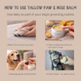 Boil & Broth Tallow Nose & Paw Balm 100g - for Dogs