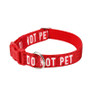 Twiggy Tags Awareness Collar Do Not Pet  - 5 Sizes Dog Lead