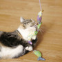 Rosewood Patchwork Fish Teaser Cat Toy