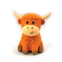 Happypet Latex Highland Cow Dog Toy