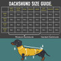 Doghouse Dachshund Waterproof Fleece Jumper Olive Slim