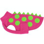 barker & brown dinocoat dog fleece cerise & lime