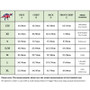 barker & brown dinocoat forest teal dog fleece - SIZING Chart