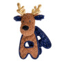 cupid & comet ren reindeer plush soft dog toy