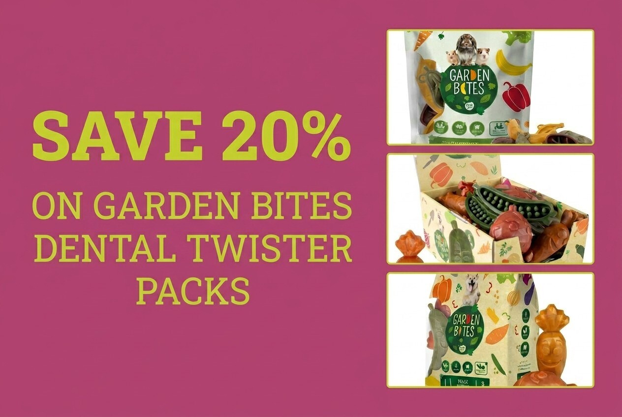 Garden Bites Dental Twisters Dog & Small Pet