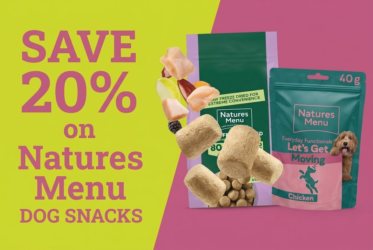 Natures Menu Functionals Mobility 40G Dog Snacks